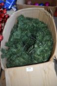 *Three Artificial Fir Christmas Garlands