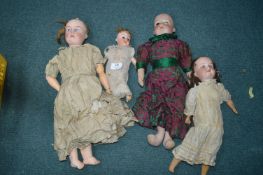 Vintage Bisque Dolls (require restoration)