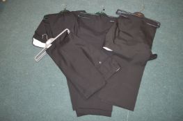 *Four Pairs of Gents Suit Trousers (mixed colours