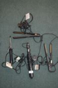 *Four Hair Styling Tongs and Straighteners, etc.