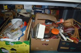 Three Boxes of Kitchenware and Household Goods, St