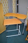 Computer Desk and an Adjustable Bed Table