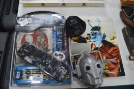 Star Wars School Pack, Dr. Who Cyberman, and a Sta
