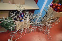 *Two Christmas LED Stars