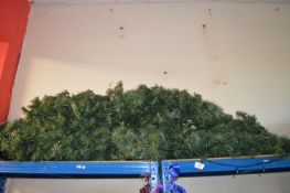 *Two Large Artificial Fir Christmas Garlands