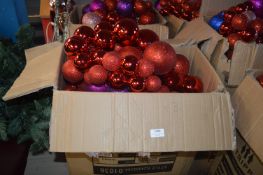 *Three Christmas Bauble Garlands