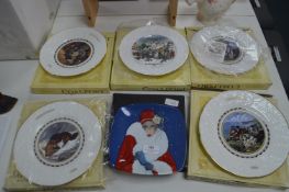 Coalport Christmas Wall Plates etc.
