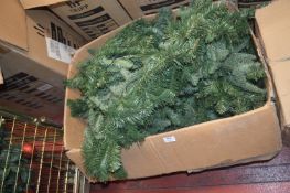 *Three Artificial Fir Christmas Garlands