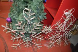 *Two Light-up Christmas Stars