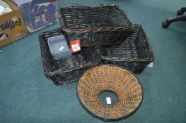 Wicker Baskets etc.