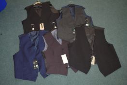 *Five Gents Waistcoats (mixed sizes)