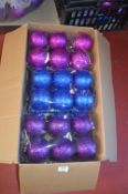 *Thirty-Six Christmas Baubles