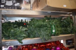 *Three Artificial Fir Garlands