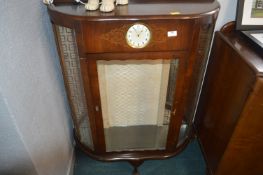 1950's Glazed China Cabinet with Built In Smiths E