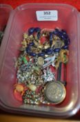 Vintage Costume Jewellery Brooches etc.