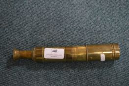 Period Brass Pocket Telescope
