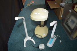 Three Desk Lamps