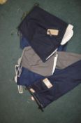 *Five Pairs of Gents Suit Trousers (mixed colours