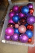 *Large Tub of Loose Christmas Baubles