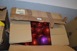 *Box of Christmas Bauble Garlands