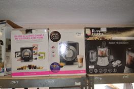 *Two Krups Coffee Machines and a Russell Hobbs Food Processor (salvage)