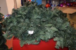 *Two Large Artificial Fir Christmas Garlands