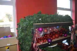 *Four Artificial Fi Christmas Garlands