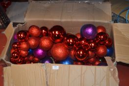 *Two Christmas Bauble Garlands