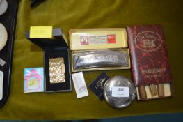 Cigars, Mouth Organ, Lighters, etc.