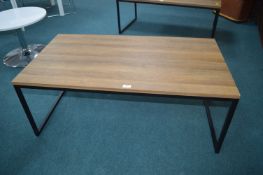 *Metal Framed Coffee Table