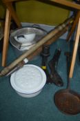 Vintage Enamel Cookware etc.