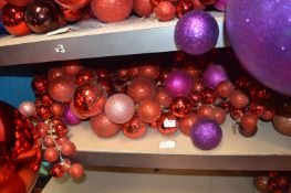 *Three Christmas Bauble Garlands