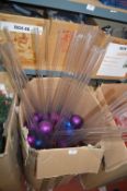 *Acrylic Light Fitting Tubes and Baubles