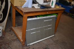 Heavy Duty Wooden Workbench