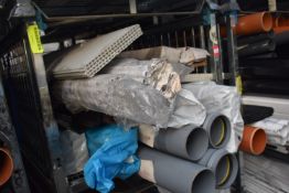 *Stillage of Guttering, Pipe, and PVC Internal Wall Panels (stillage not included)