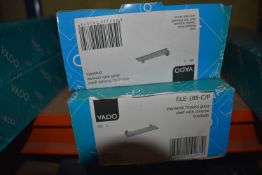 *Two Vado Elements Frosted Glass Shelves with Chro