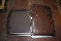 *Set of Five Caravan/Caravanette Windows