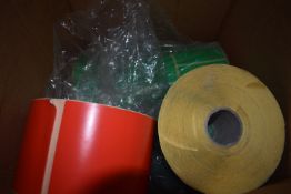 Seven Rolls of 1000 Self Adhesive Labels 102x153mm