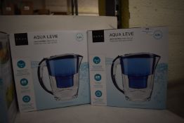 *Two Kasa Aqua Leve Water Filter Jugs