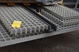 Quantity of Composite Mezzanine Floor plus Short Lengths of Angle Iron