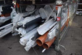 *Stillage of Guttering and Pipe (stillage not included)