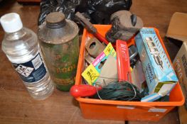 Box Containing Spirit Level, Bicycle Lamps, Impact