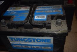 *Two Tungstone Titanium Car Batteries