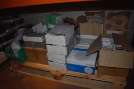 *Pallet of various Electrical Equipment and Fixtur