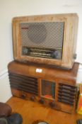 Portadyne and Pye Valve Radios