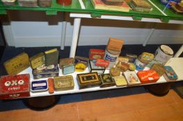 Collection of Vintage Tins
