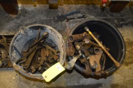 Two Buckets of Spanners