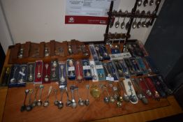~80 Collectible Teaspoons