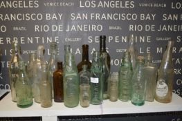 Victorian Beer and Codd Bottles etc.
