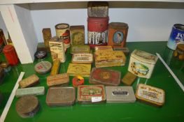 Collection of Vintage Tins